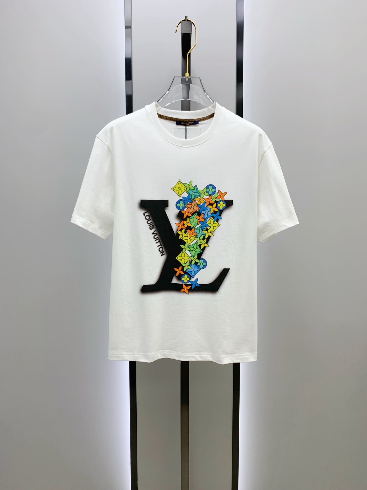 LV Cotton short-sleeved T-shirt in Classic Logo