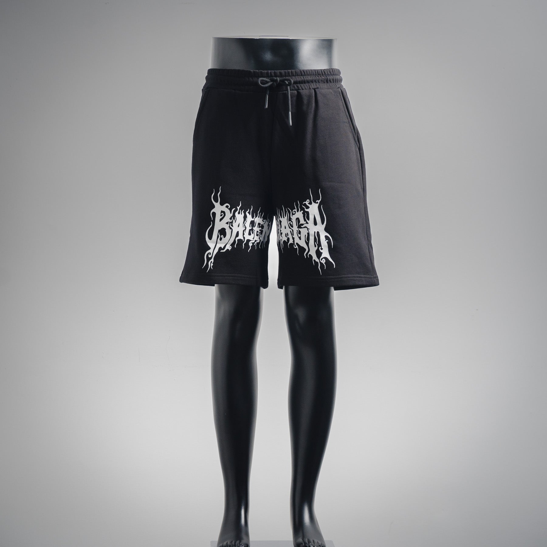 Balenciaga Logo Track Shorts