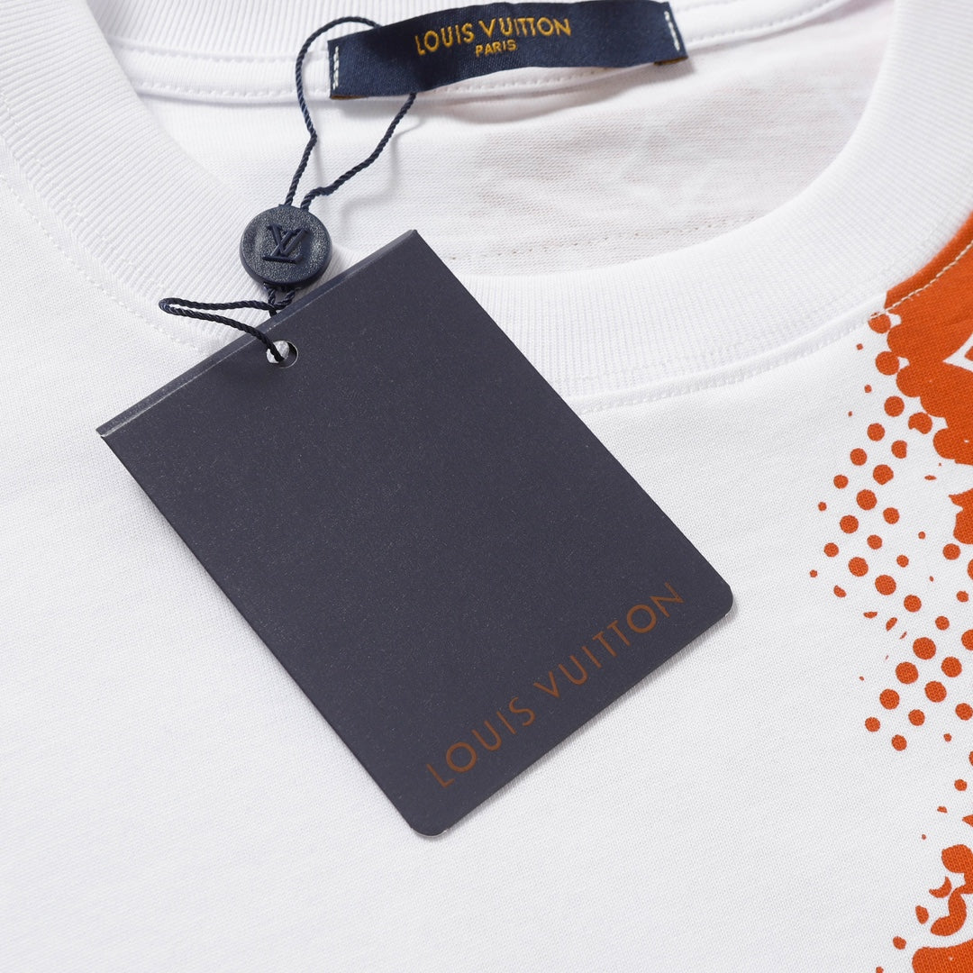 T-shirt à manches courtes LV Old Flower