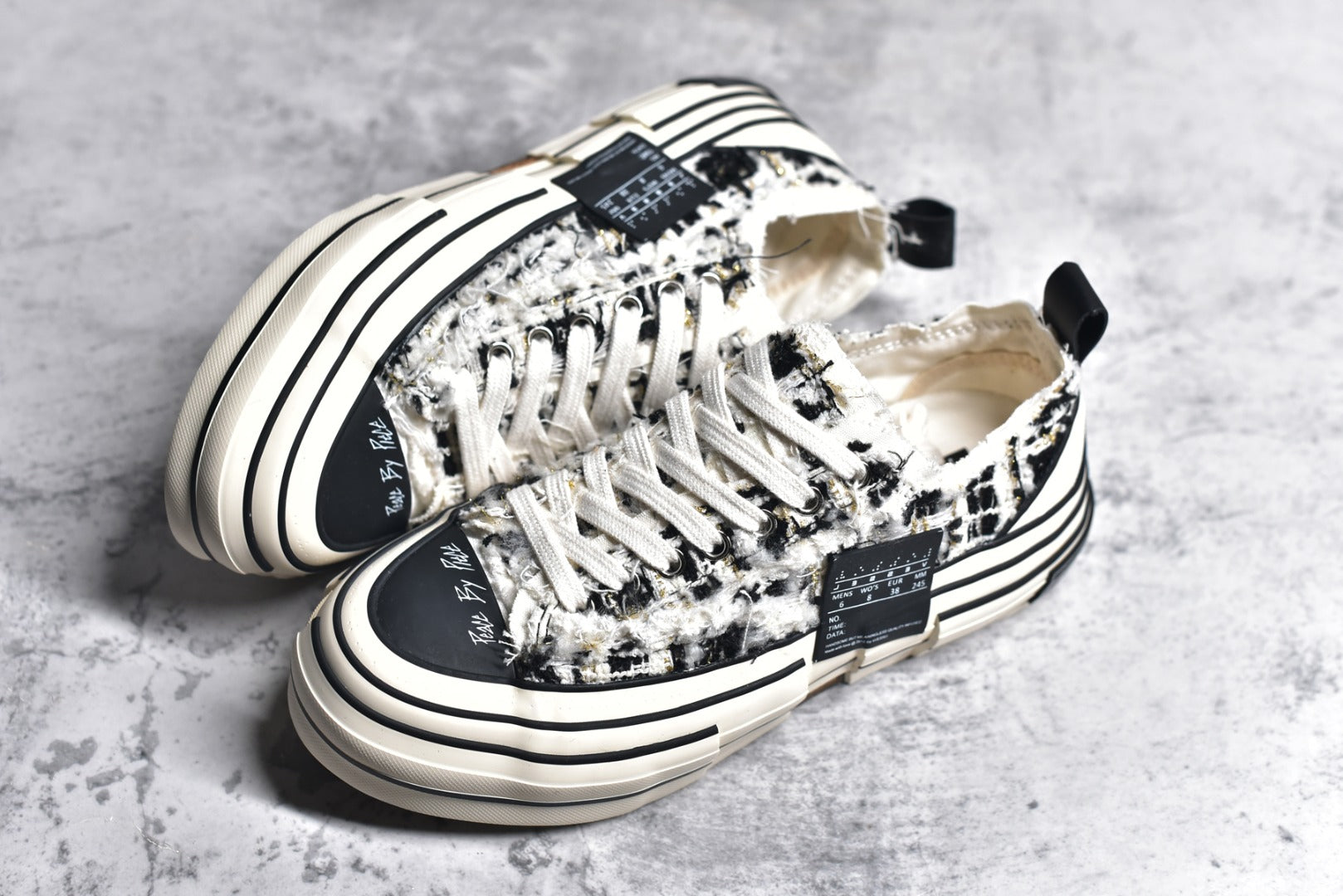 Xvesse! Tiramisu Lows Black Sneakers