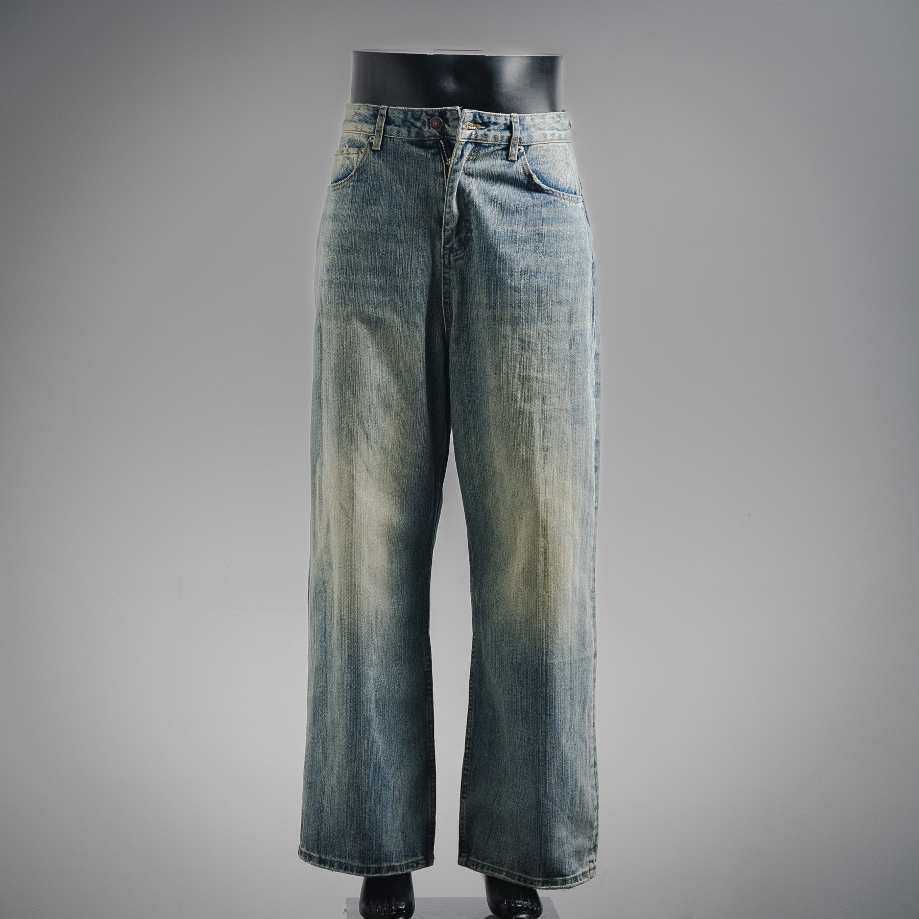 Balencia! Baggy Jeans Ring Denim
