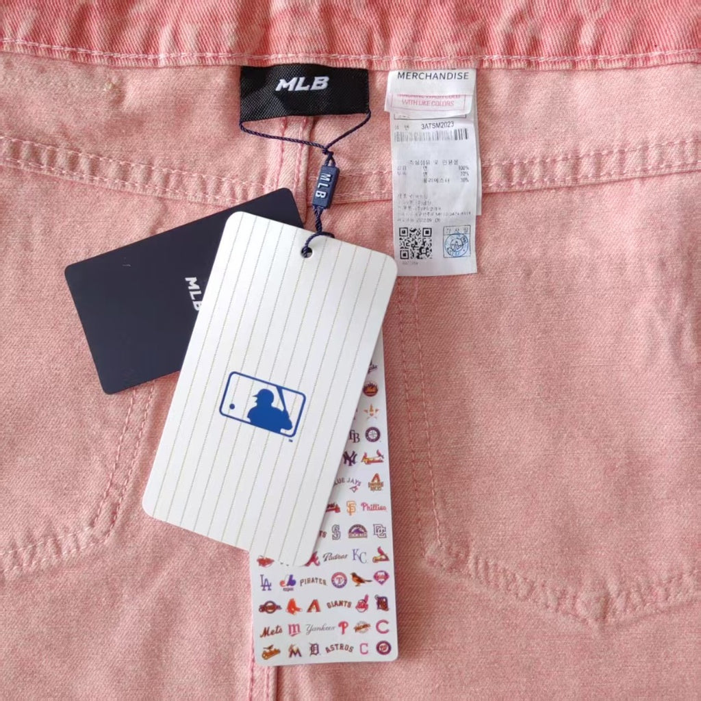 MLB Monogram Logo Print Skirt