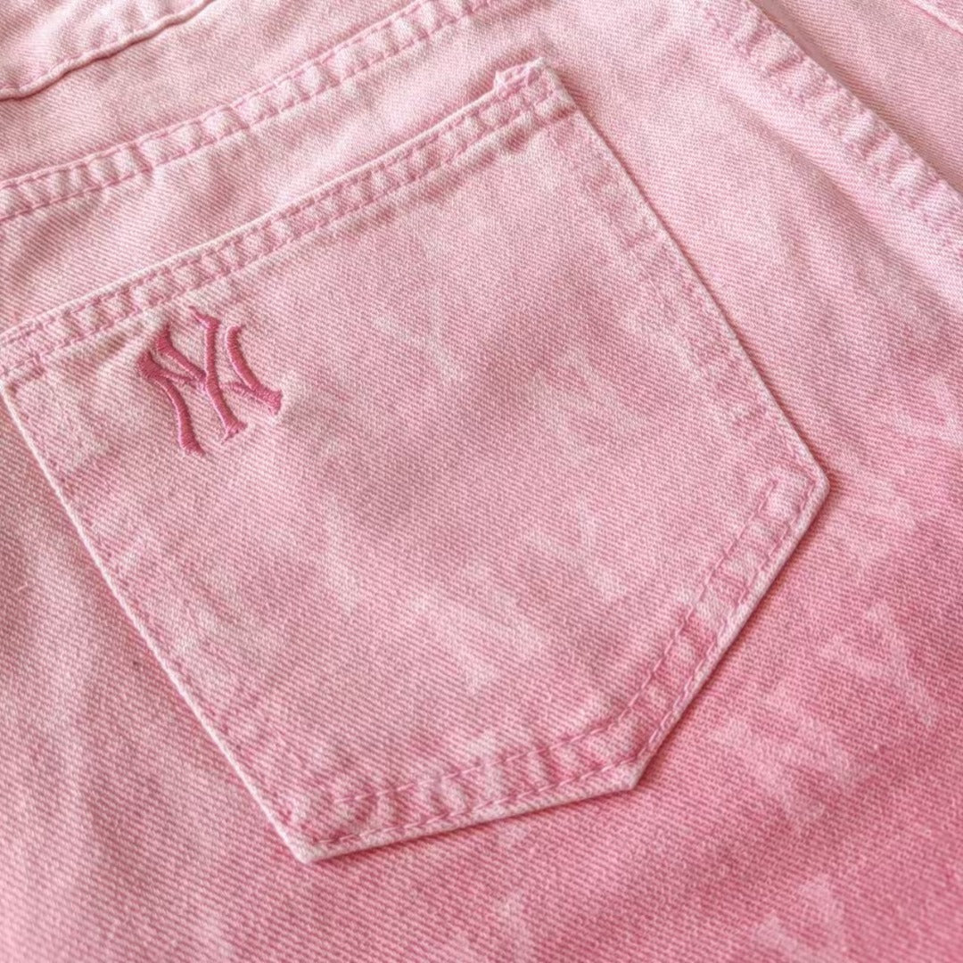 MLB Monogram Logo Print Skirt