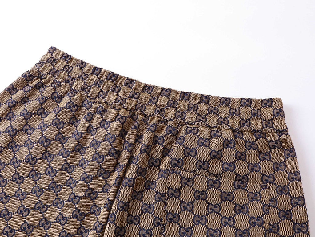 Short Gucc! Monogramme G avec logo