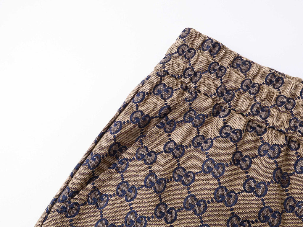 Short Gucc! Monogramme G avec logo