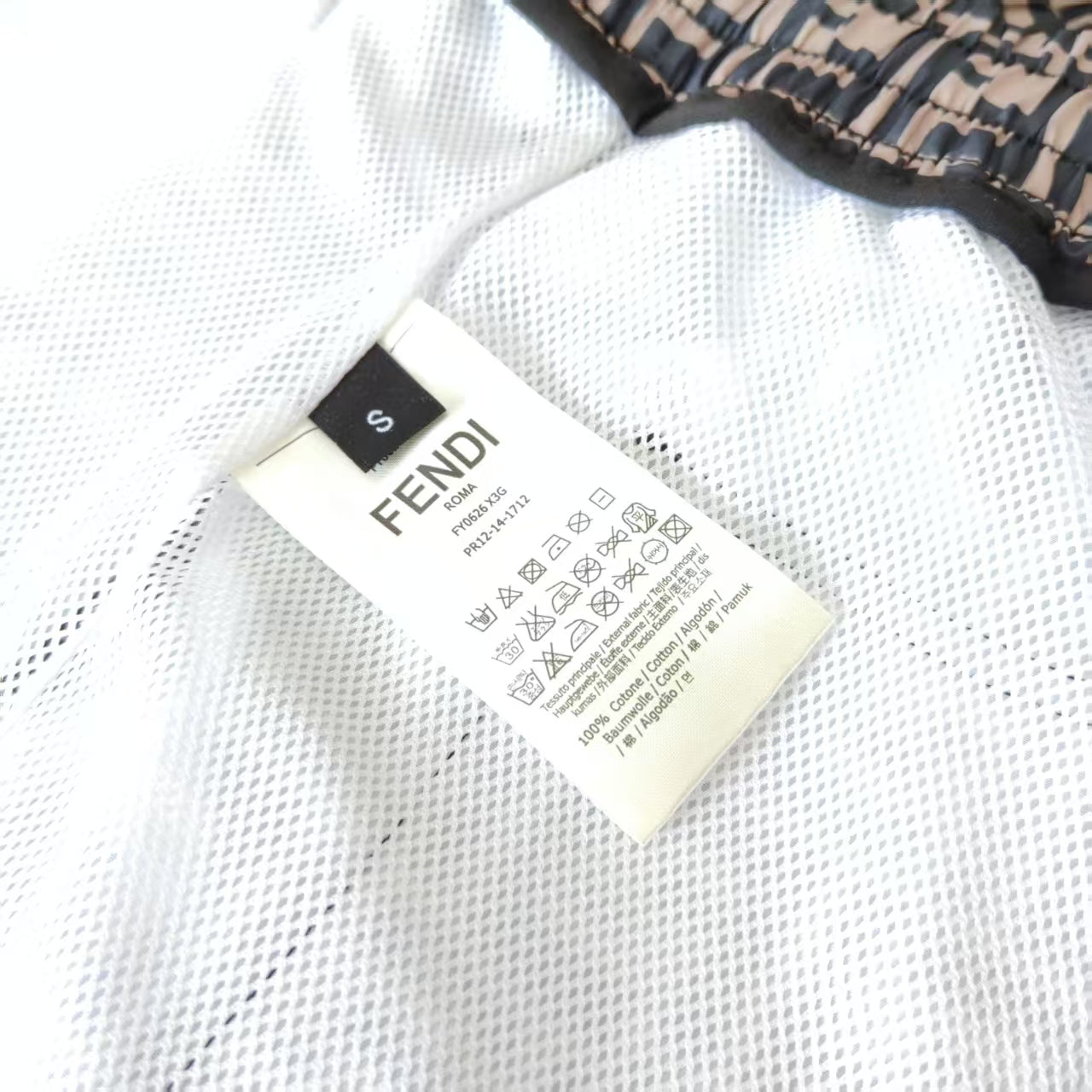 Short Fend! FF avec logo monogramme