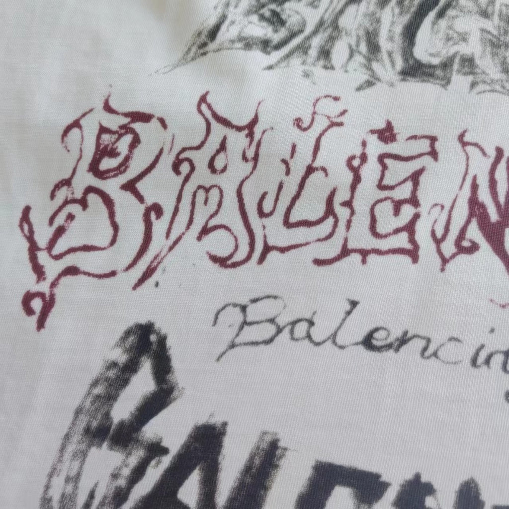 T-shirt à manches courtes Balenciaga ! Dragon Year en édition limitée