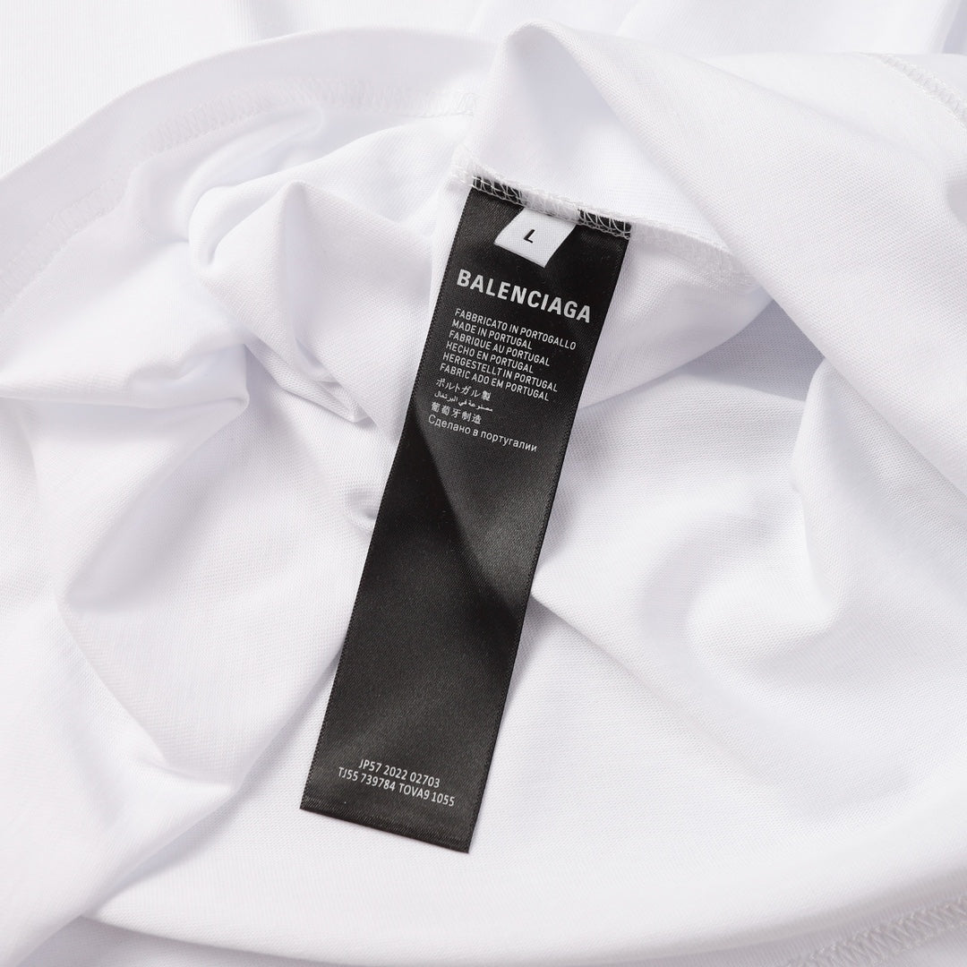 Balenciag! Logo Short-Sleeved T-Shirt