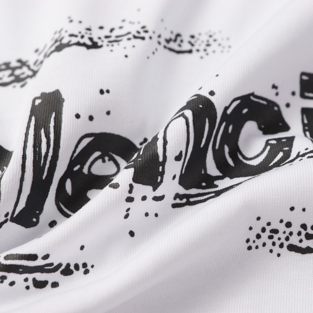 Balenciag! Logo Short-Sleeved T-Shirt