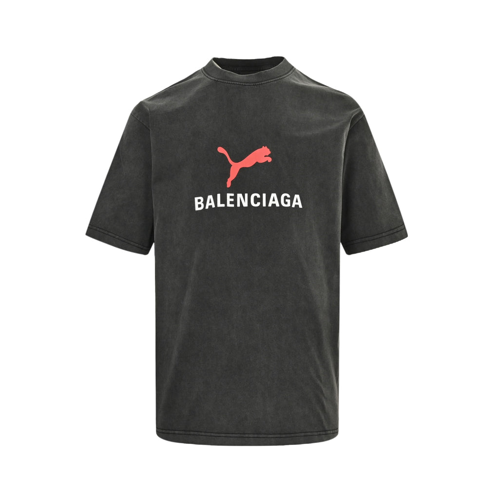 T-shirt à manches courtes Balenciaga ! et Pum !
