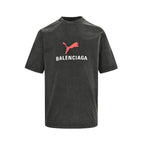 T-shirt à manches courtes Balenciaga ! et Pum !