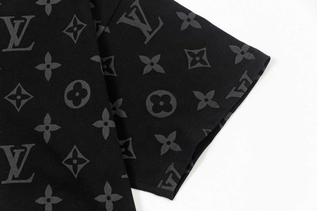 T-shirt à manches courtes avec logo LV