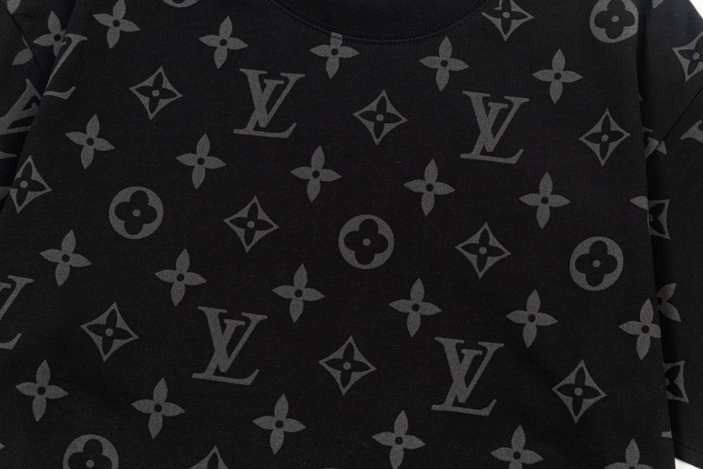 T-shirt à manches courtes avec logo LV