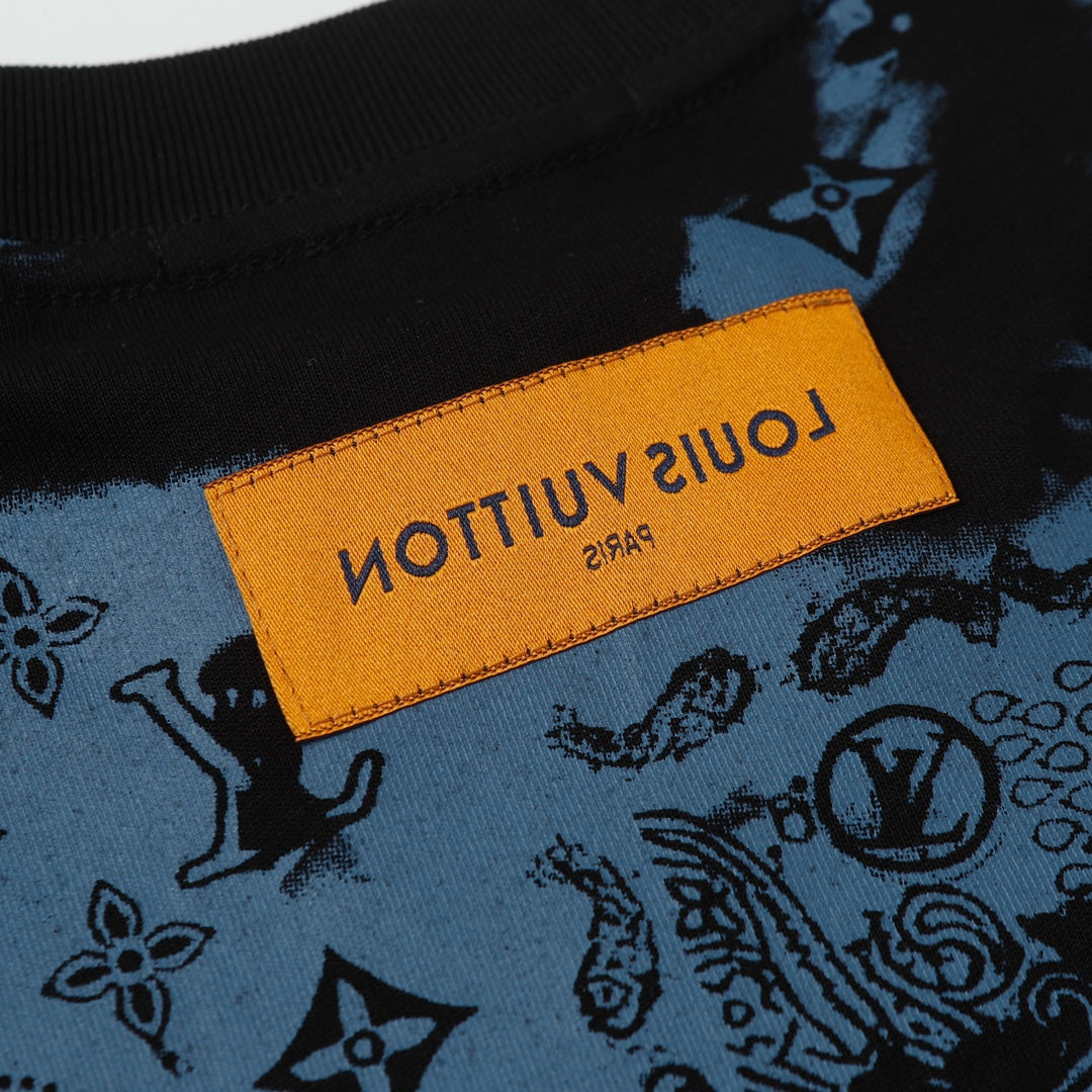 T-shirt à manches courtes LV Old Flower