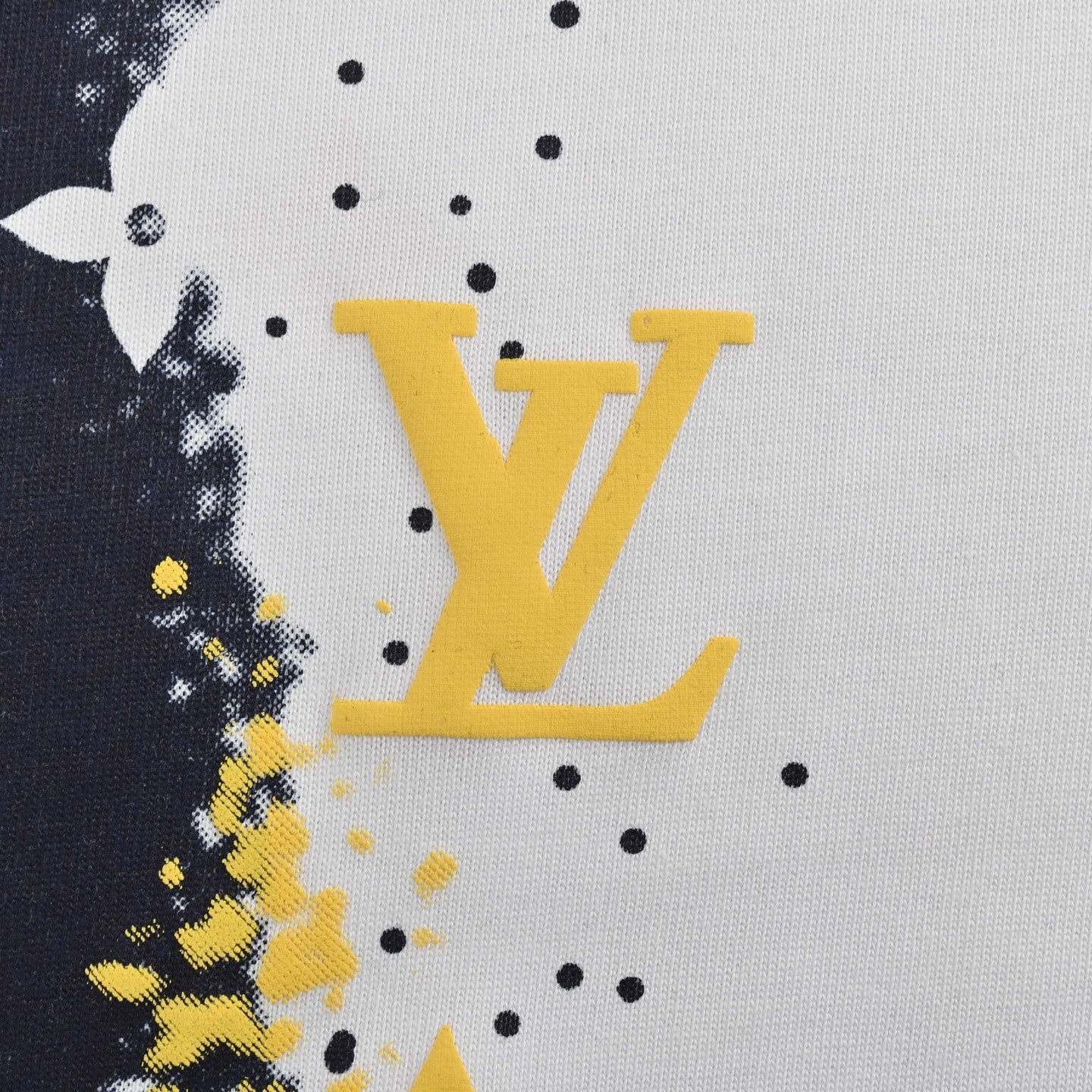 T-shirt à manches courtes avec monogramme LV