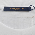 T-shirt à manches courtes avec monogramme LV