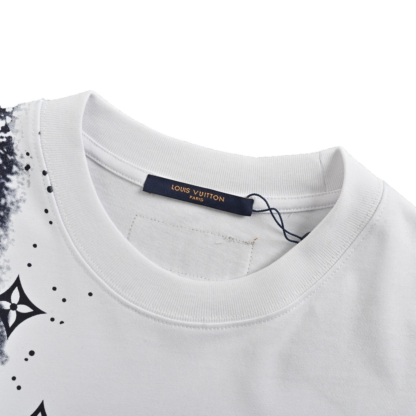 T-shirt à manches courtes avec monogramme LV