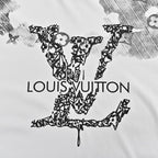 تي شيرت LV بأكمام قصيرة