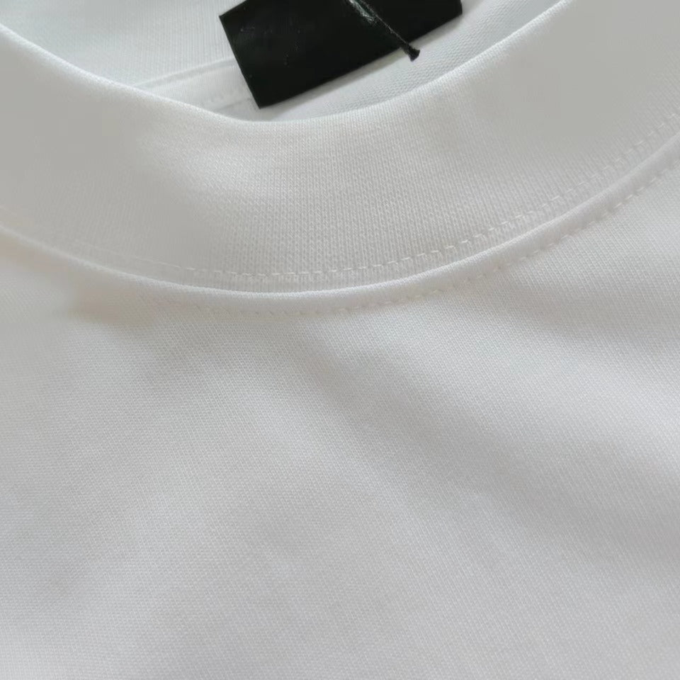 Balenciaga! Ripped Short Sleeve T-shirt