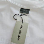 Balenciaga! Ripped Short Sleeve T-shirt