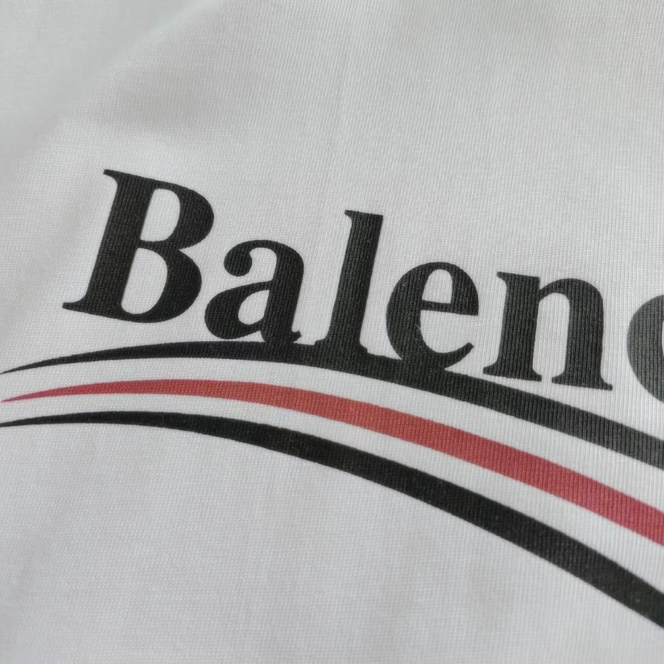 Balenciaga! Ripped Short Sleeve T-shirt