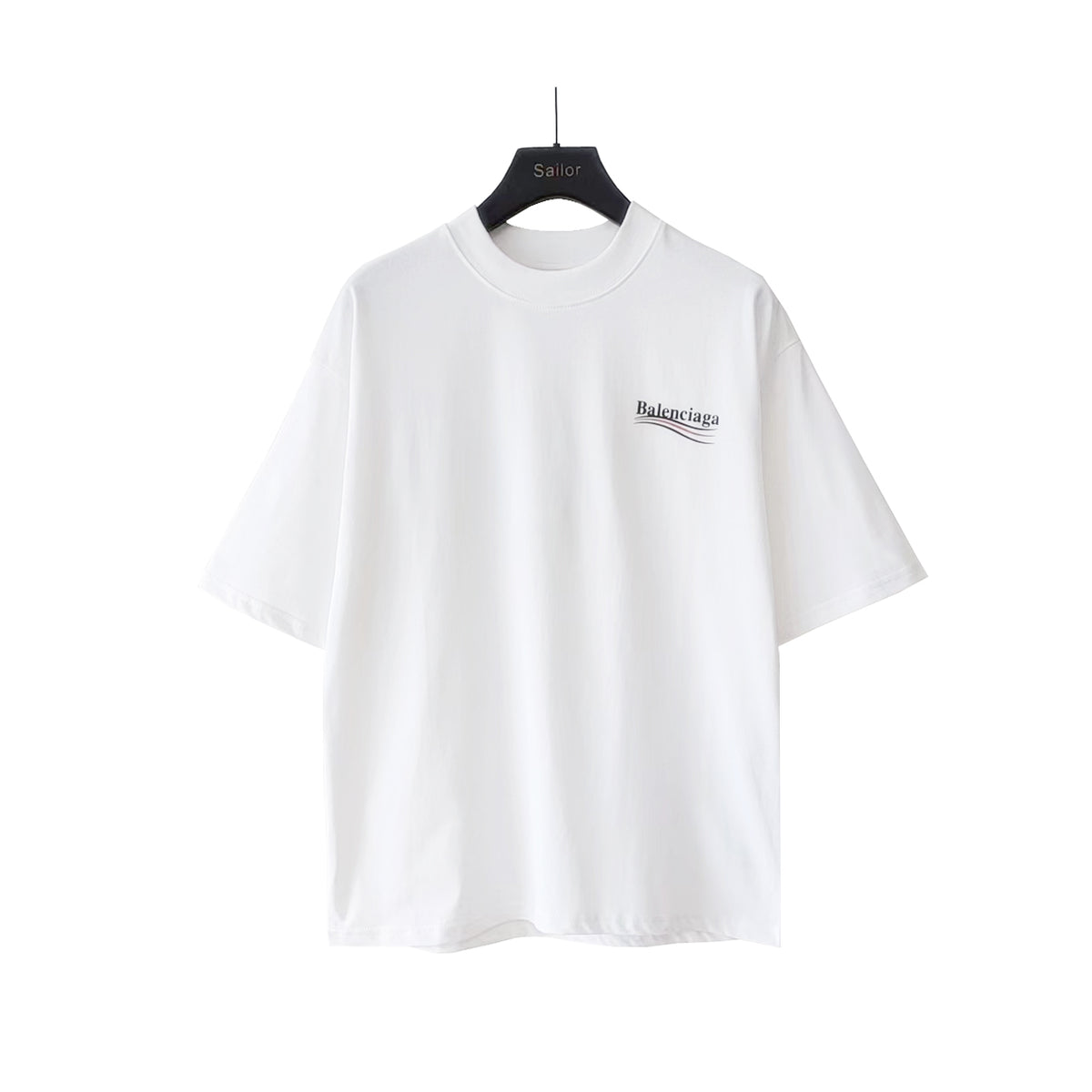 Balenciaga! Ripped Short Sleeve T-shirt
