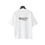 Balenciaga! Ripped Short Sleeve T-shirt