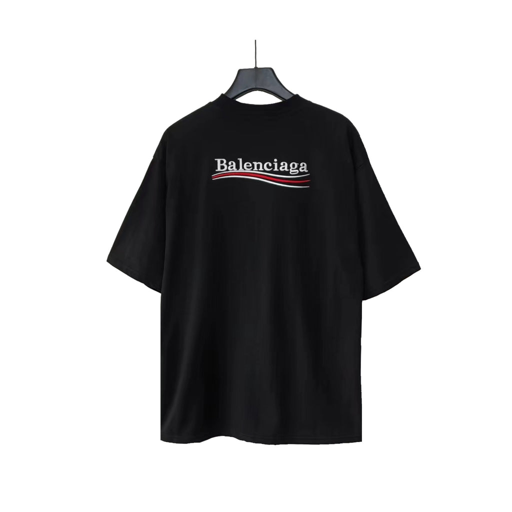 Balenciaga! Ripped Short Sleeve T-shirt