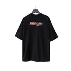 Balenciaga! Ripped Short Sleeve T-shirt