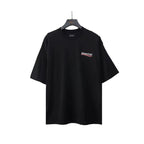 Balenciaga! Ripped Short Sleeve T-shirt