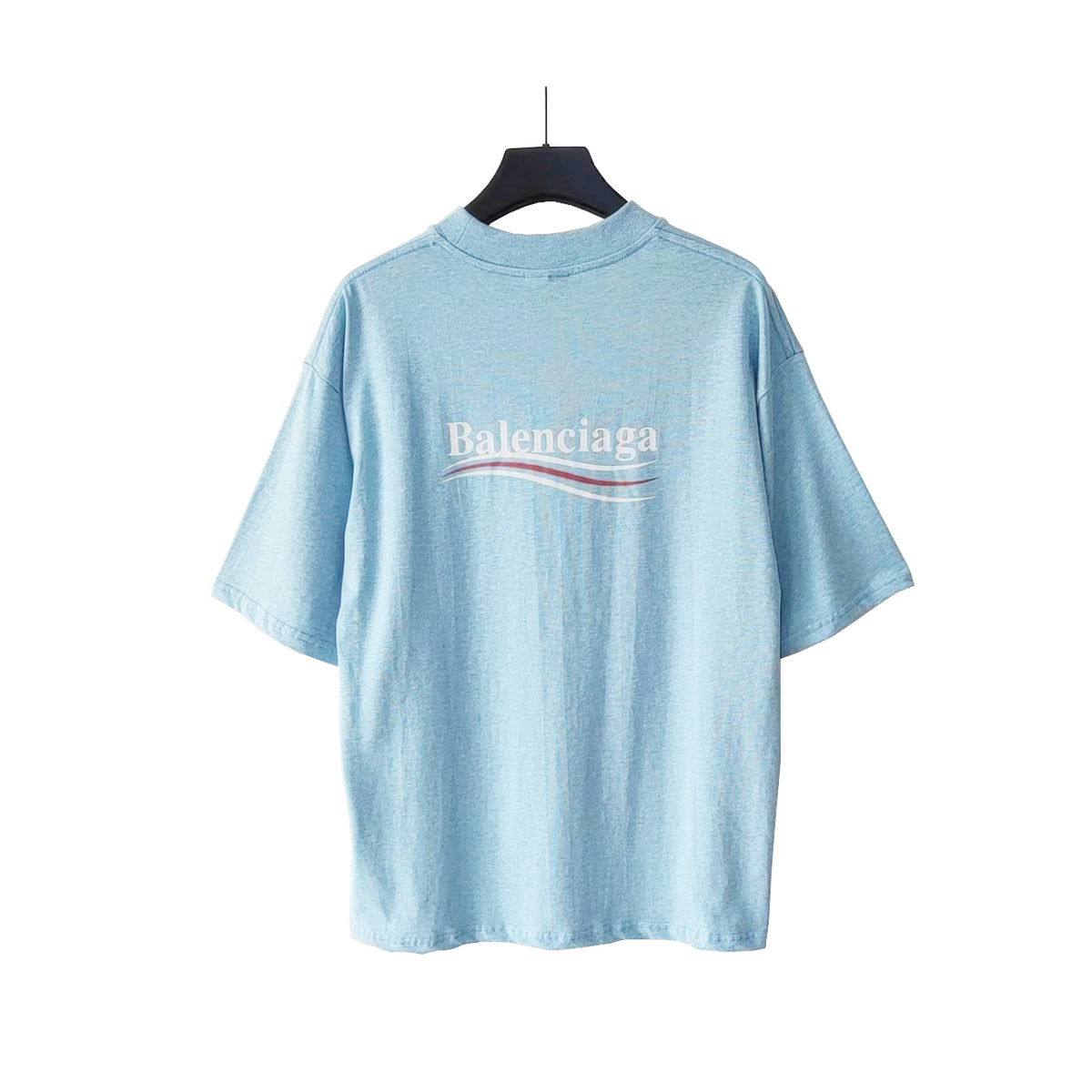 Balenciaga! Ripped Short Sleeve T-shirt