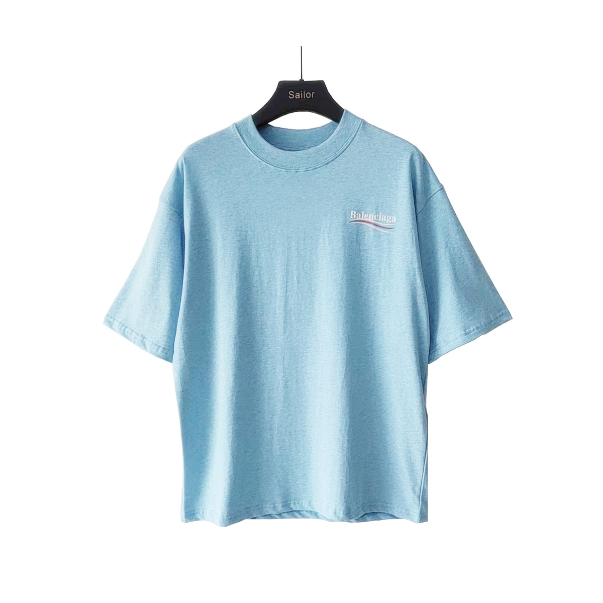 Balenciaga! Ripped Short Sleeve T-shirt