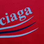 T-shirt à manches courtes déchiré Balenciaga !