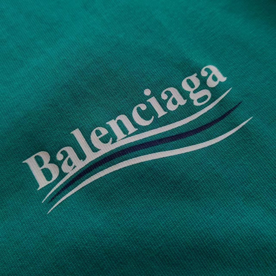 Balenciaga! Ripped Short Sleeve T-shirt