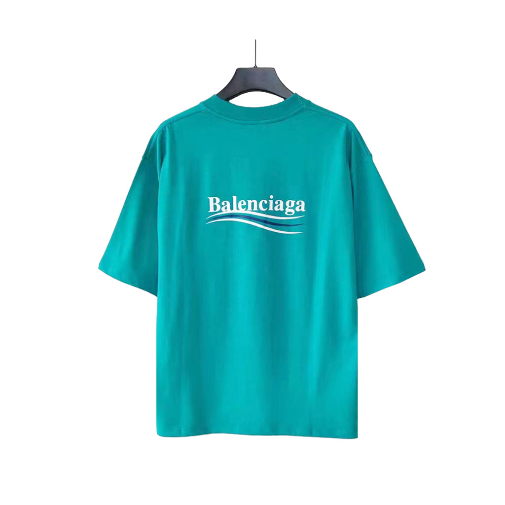 Balenciaga! Ripped Short Sleeve T-shirt