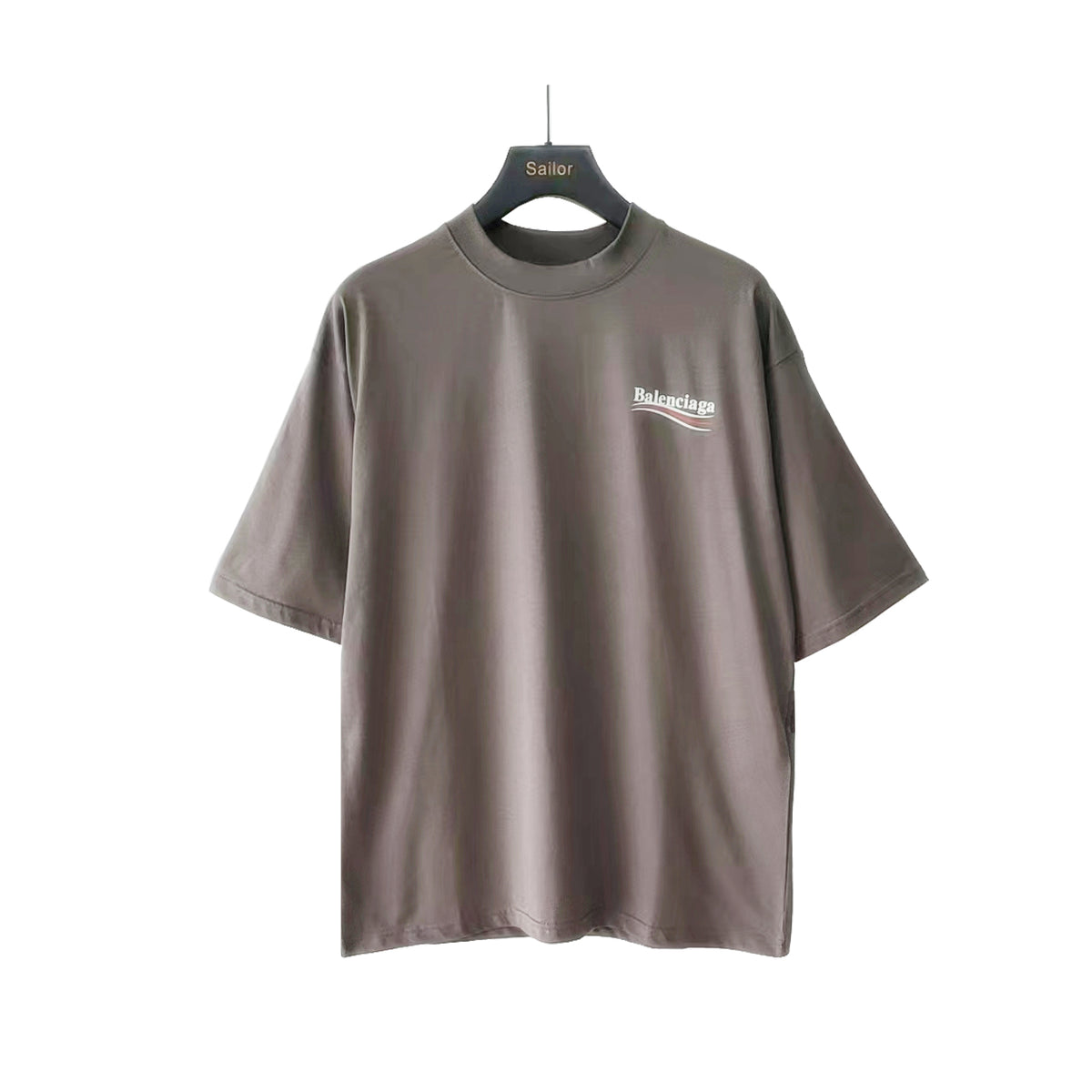 Balenciaga! Ripped Short Sleeve T-shirt