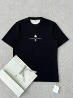 T-shirt à manches courtes en coton avec logo Brunello Cucinell!