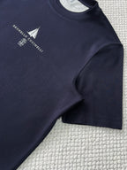 T-shirt à manches courtes en coton avec logo Brunello Cucinell!