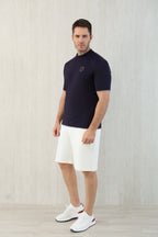 T-shirt ras du cou avec plaque logo Brunello Cucinell!