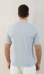 T-shirt ras du cou avec plaque logo Brunello Cucinell!