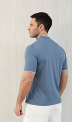T-shirt ras du cou avec plaque logo Brunello Cucinell!