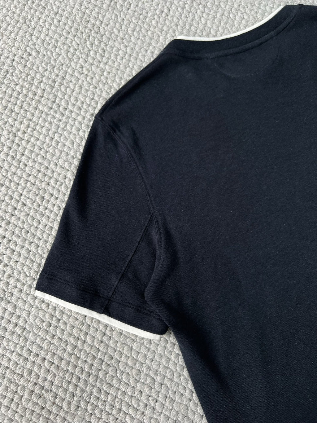 T-shirt à manches courtes et col ras du cou Brunello Cucinell! Fit