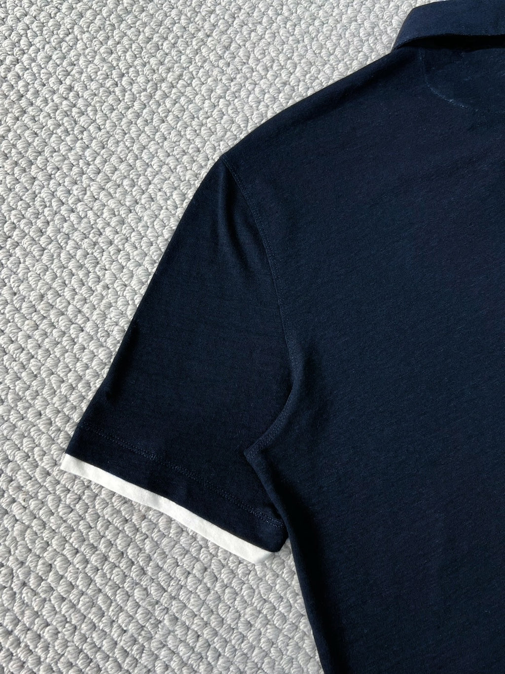 T-shirt à manches courtes et col ras du cou Brunello Cucinell! Fit