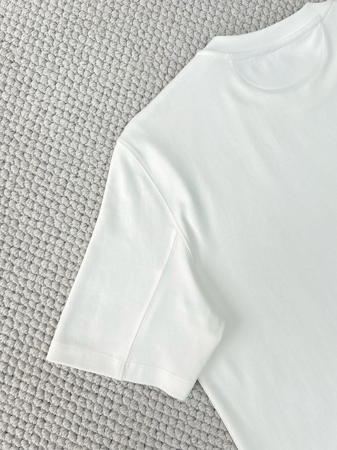T-shirt de tennis en jersey technique à imprimé logo Brunello Cucinell !
