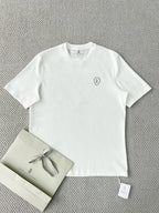 T-shirt de tennis en jersey technique à imprimé logo Brunello Cucinell !