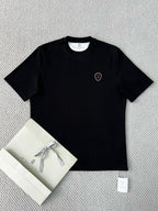 T-shirt de tennis en jersey technique à imprimé logo Brunello Cucinell !