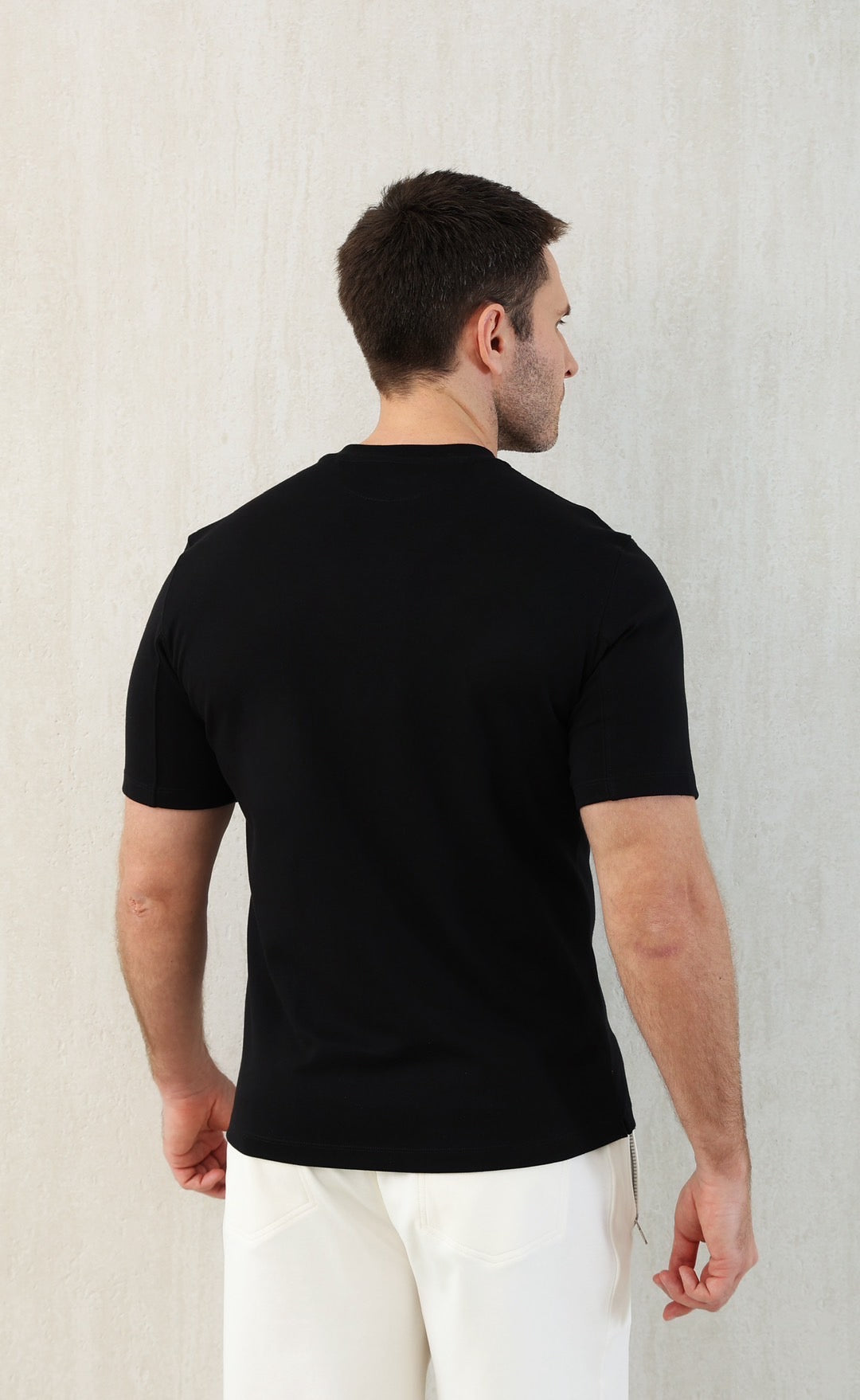 T-shirt de tennis en jersey technique à imprimé logo Brunello Cucinell !