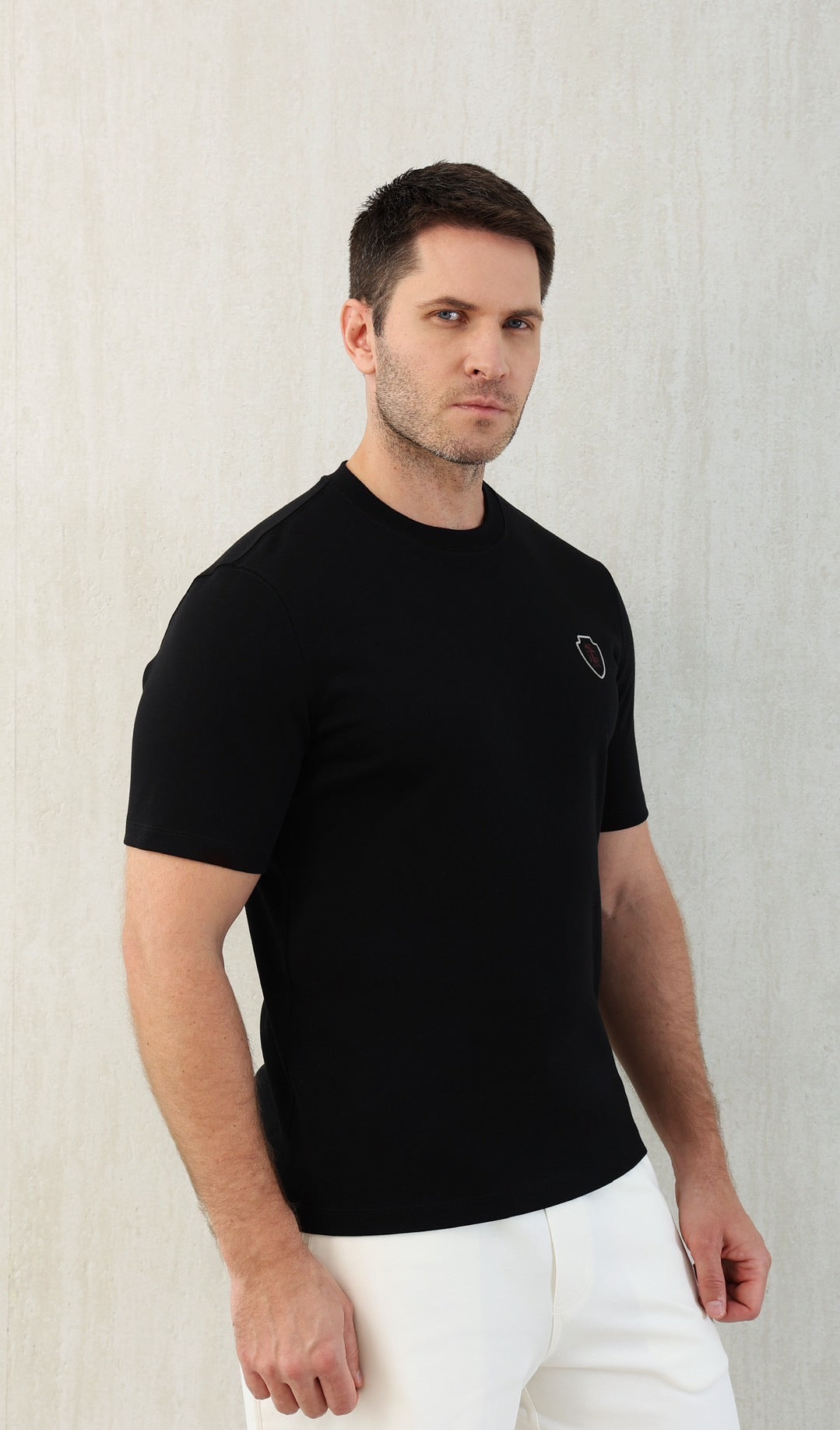 T-shirt de tennis en jersey technique à imprimé logo Brunello Cucinell !