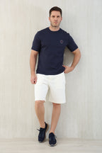 T-shirt de tennis en jersey technique à imprimé logo Brunello Cucinell !