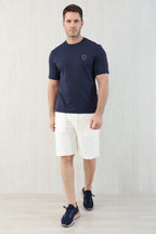 T-shirt de tennis en jersey technique à imprimé logo Brunello Cucinell !